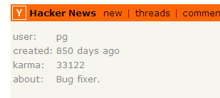 Karma on Hacker News Karma on Hacker News